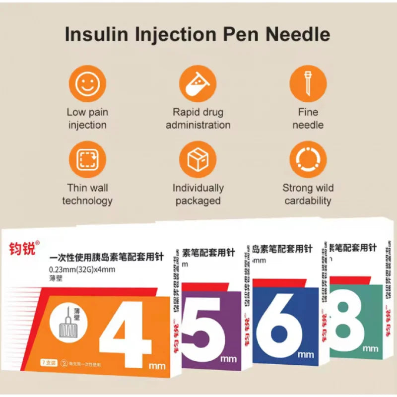 10-100pcs Sterile Independent Packaging Peptide&Insulin Cartridges Bottle 3ml Disposable Medical Aesthetics with needles