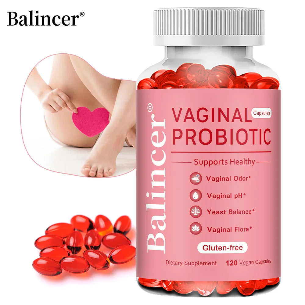 Women's Probiotics Capsules, for Digestive Support, Promotes Vaginal, Intestinal, Immune, Non-GMO & Gluten Free