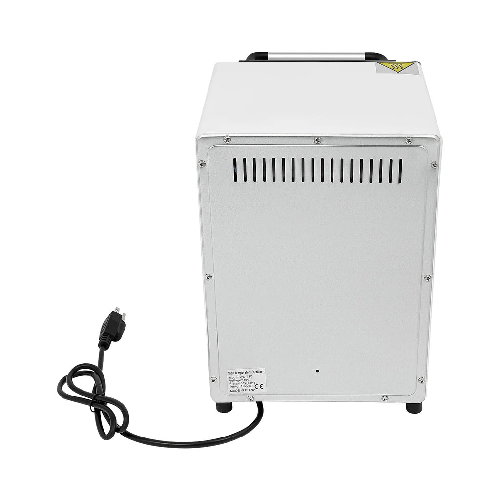 1000W Metal Tool Sterilizer Nail Tool Cleaning Sterilizer Cabinet High Temperature Cleaning Box Dry Heat Sterilizer