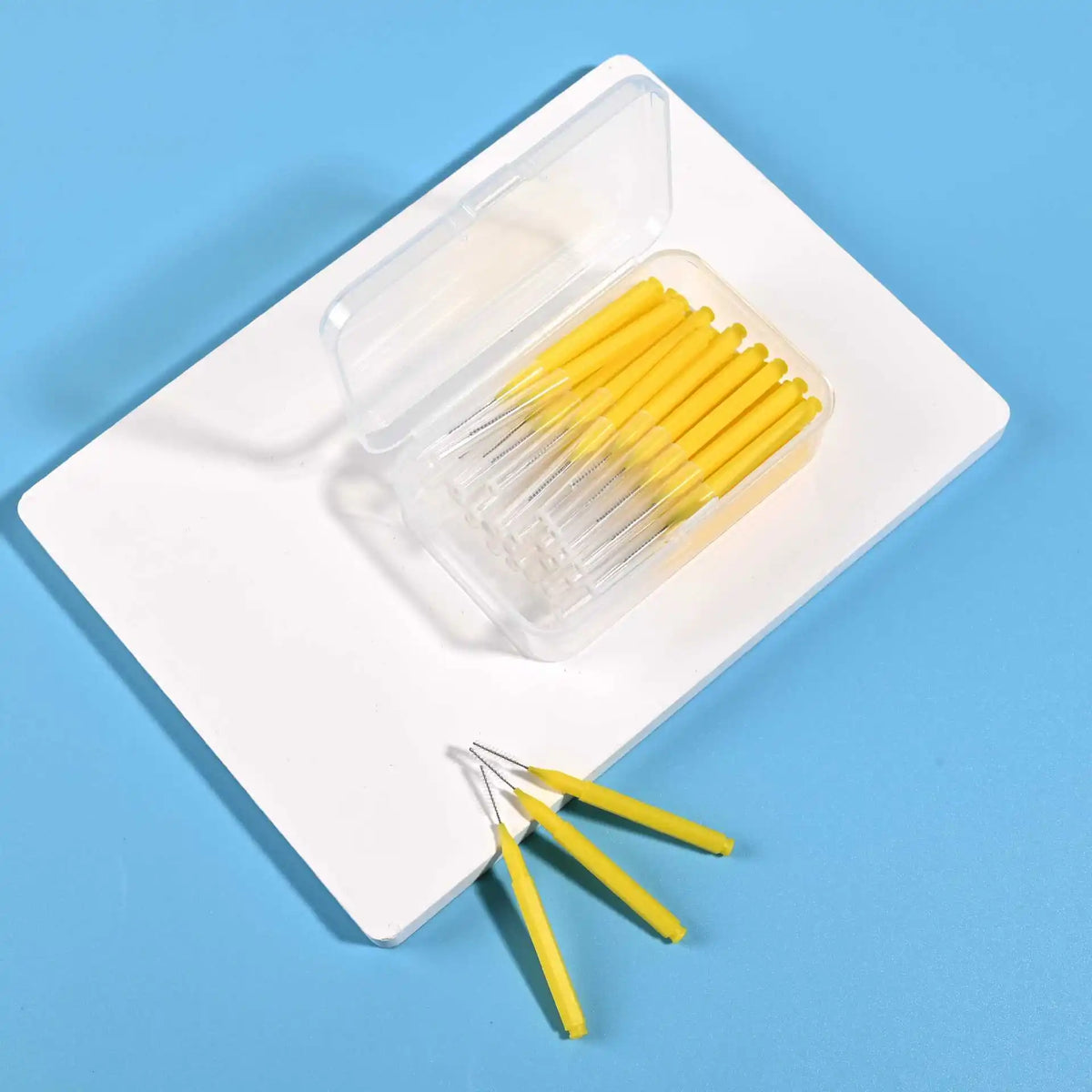 0.6-1.5mm Interdental Brushes Health Care Tooth Push-Pull Removes Food And Plaque Better Teeth Oral Hygiene Tool 30Pcs/ Box