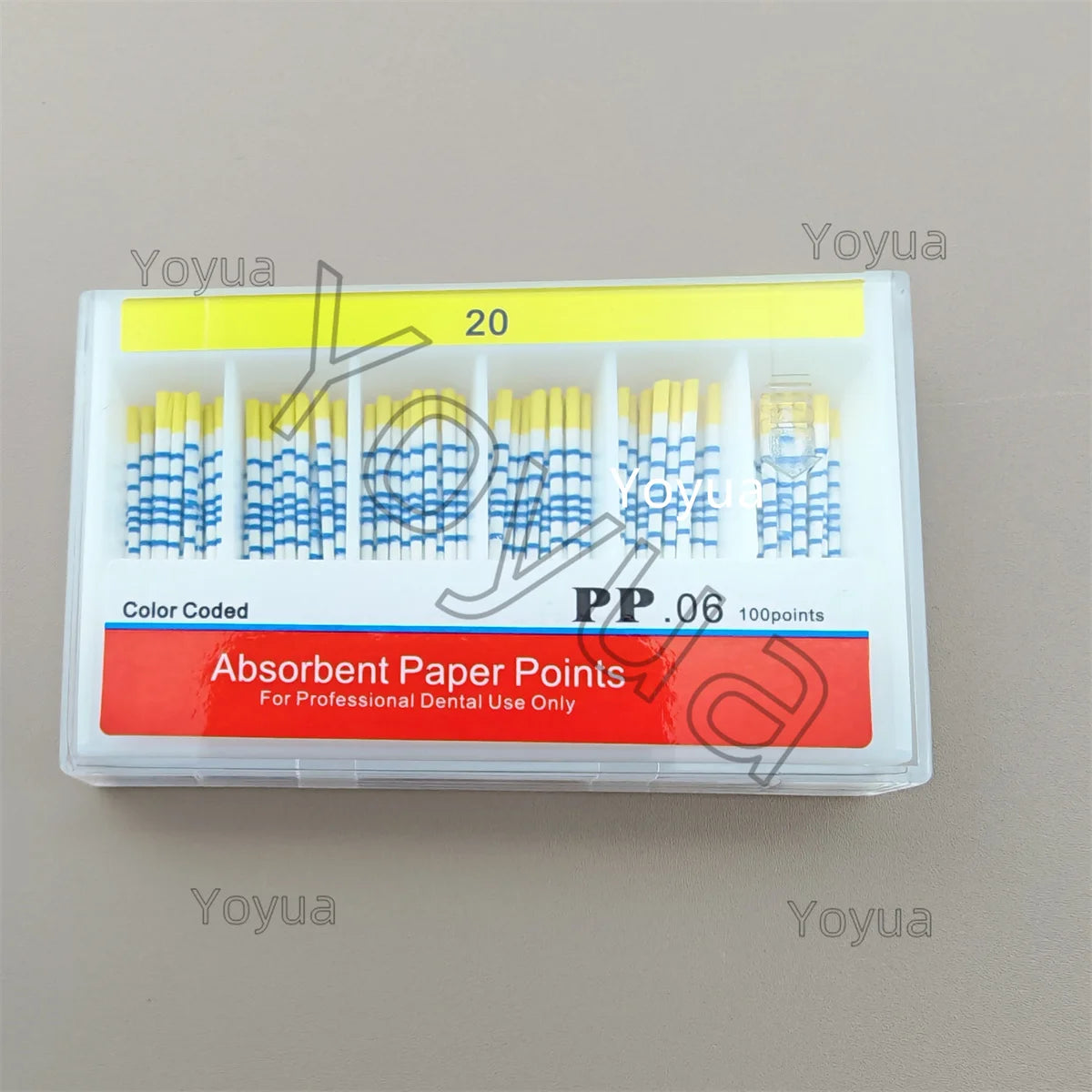 10x100pcs/pack Absorbent Paper Points 02/04/06/F1-F3 PP Endodontics Absorbent Paper Cone Dentist materials Guttahanger