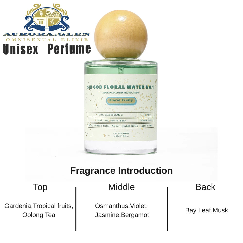100% Original Perfume Brand Strong Fragrance Lasting Fragrance Men's Perfume Women, Floral Woody Tone 50ml Fresh and Natural