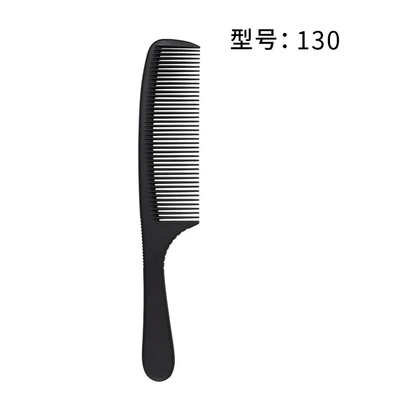 14Styles Hairdressing Carbon Comb for Haircut Barber Anti Static Black Rat Tail Comb Beauty Professional Hair Styling Tools Comb