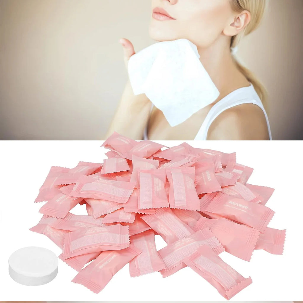 Exquisite Dividually Packaged Compressed Towel Coin Compressed Towel Expandable Wet Wipe Soft Odorless Makeup Cotton Hand Towel