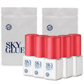 10 Bottles SKY S+ Glue Eyelash Extension 5ml Korea Original Black Red Cap False Lash Sky Adhesive Supplies Makeup Tools Colas