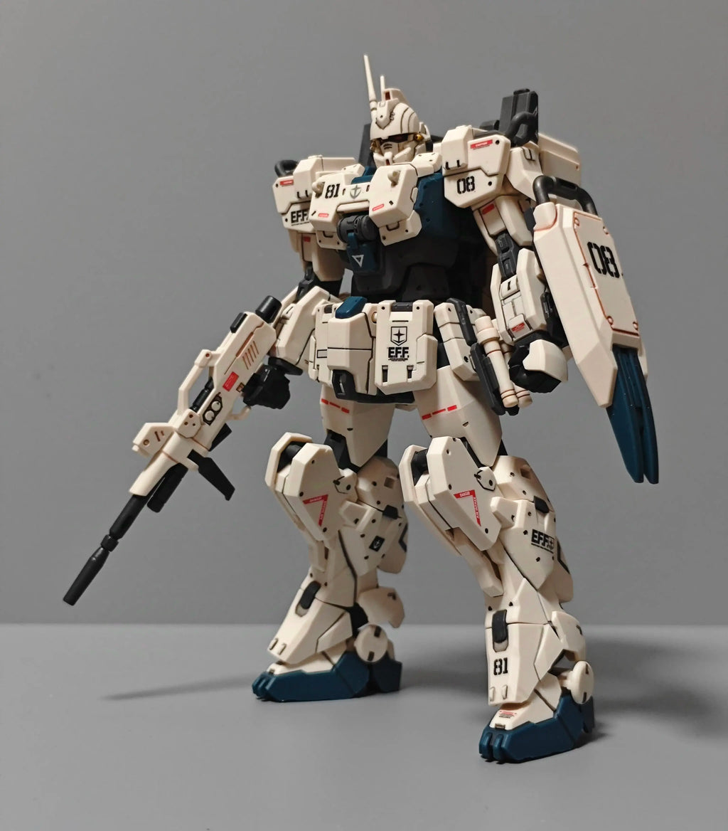 kurofune model Hg 1/144 Rx-79 G Ez-8 Assembly Model Movable Joints Collectible robot kits Models Kids Gift