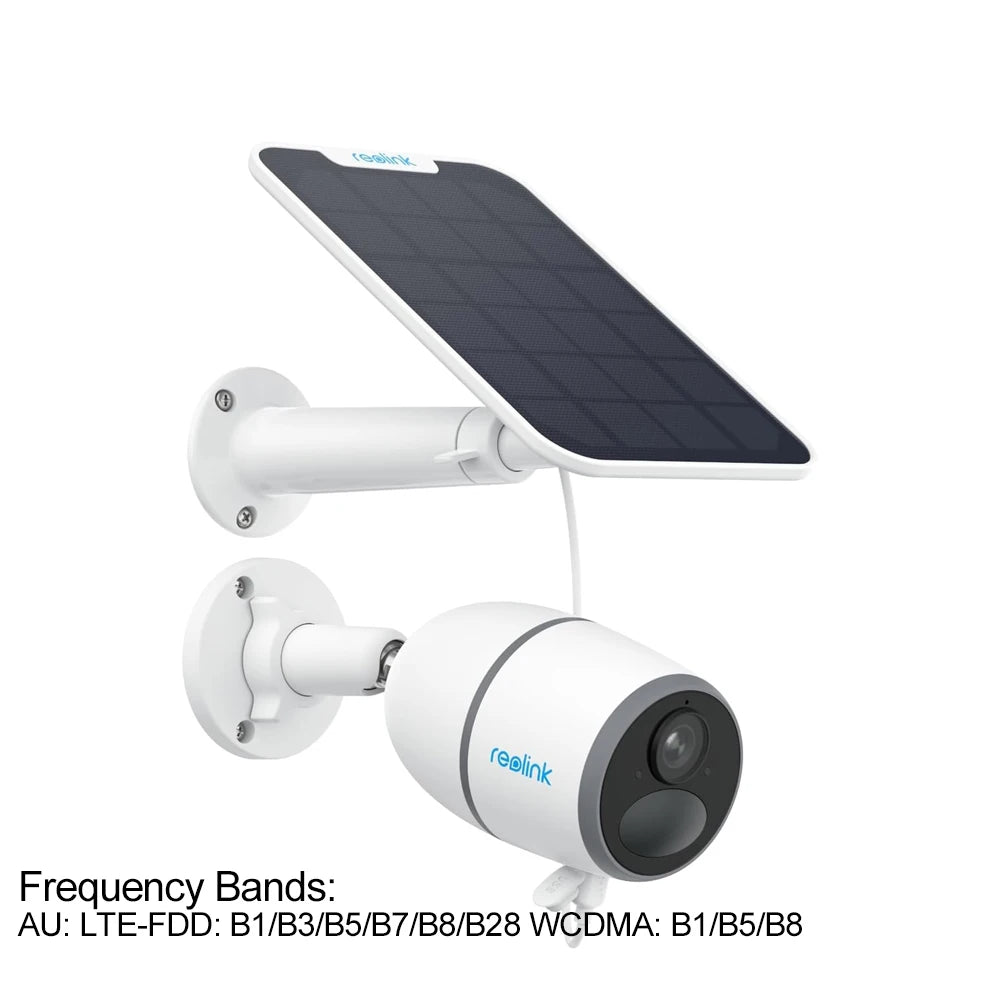 REOLINK 4MP 4G LTE Celluar Security Camera Person/Vehicle/Animal Detection 2-Way Talk Solar & Battery Home Surveillance Camera