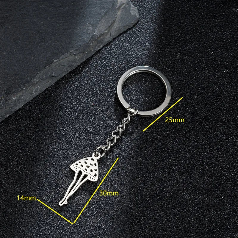 Unique Metal My Shape Chemistry Atom Keychains for Women Men Stainless Steel Car Key Chain Accessories Keyring Gifts Never Fade