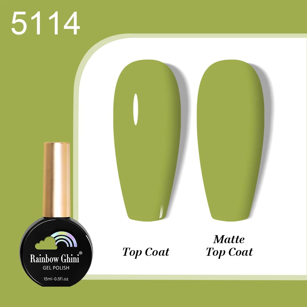 RG 15ML HEMA&TPO FREE Summer Series Fluorescent Gel Polish in Sporty Style Y2K Nail Polish Suitable for Parties Nail Art UV Gel