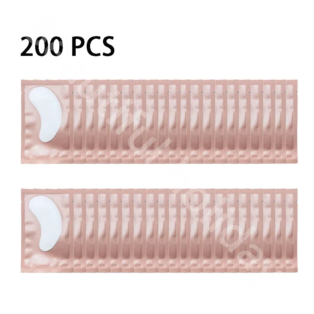 200-500Pairs Eyelash Under Eye Patches Eye Pad Isolation Remove Hydrogel Eye Patch Sticker Gasket Eyelash Extension Makeup Tools