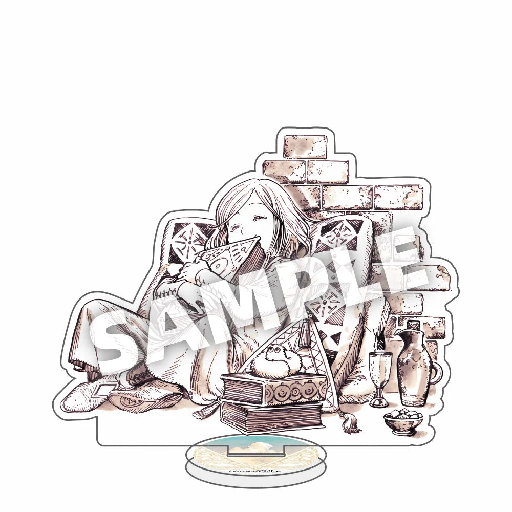 Witch Hat Atelier Anime 15CM cute Keychain Acrylic Stand Model Cosplay Characters Ornament Accessories Collection Goods Gifts