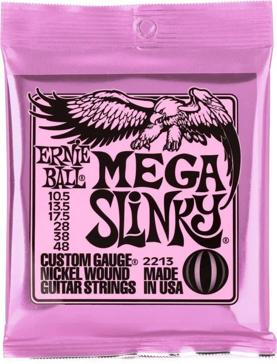 5pc/10pc Ernie Ball Slinky Nickel Wound Electric Guitar Strings – 7-Strings & 8-StringS Available