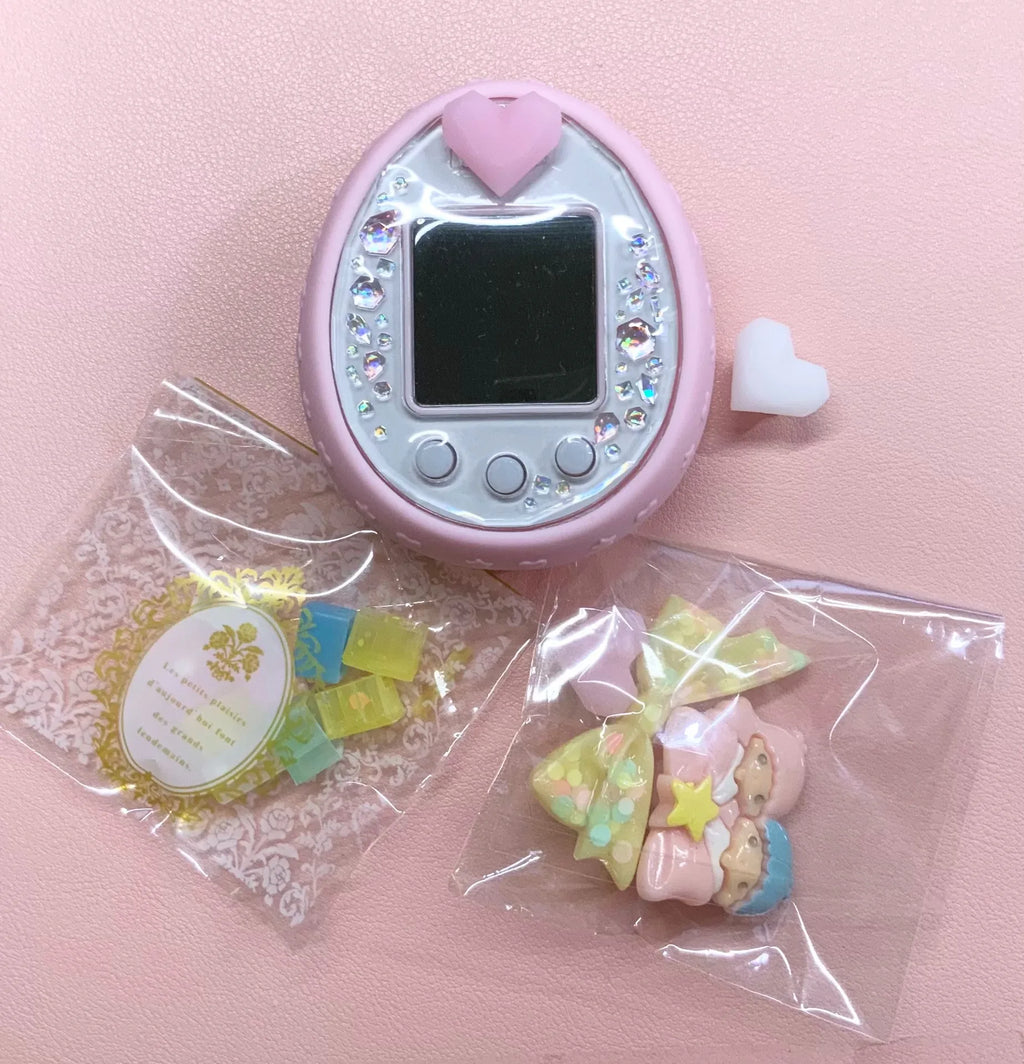 Tamagotchi Uni Electronic Pet Color Ps Silicone Heart Imitation Original Heart Plug