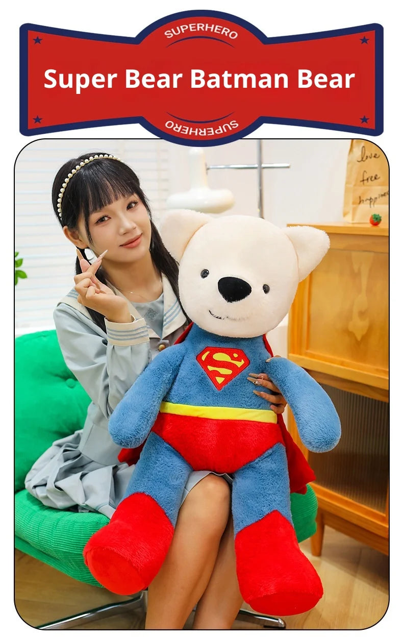 Teddy Bear Plush - Premium Short-Pile Plush with Bunny-Soft Texture, Collectible Stuffed Animal