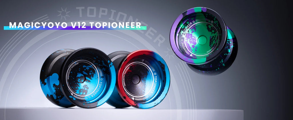 MAGICYOYO V12 Professional Yoyo for Advanced Player, Dual Function Yoyo for Kids Beginner