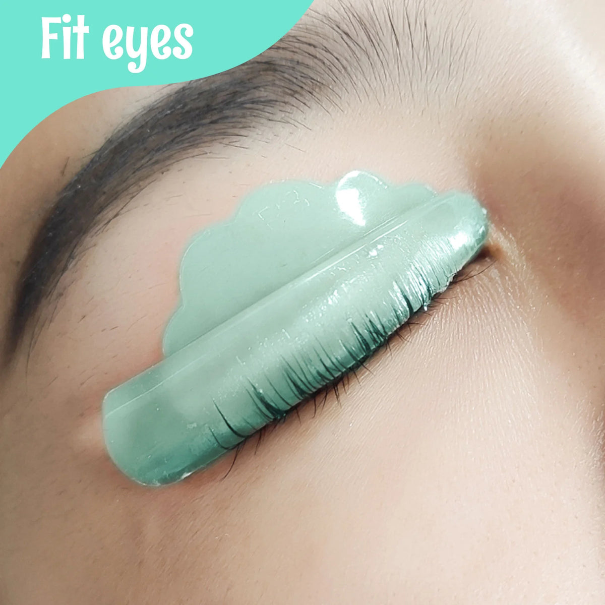 Lomansa New 4 Pairs V Curl Free Glue Eyelash Perm Pads Lashes Rods Shield Lifting 3D Eyelash Curler Accessories Makeup Tool