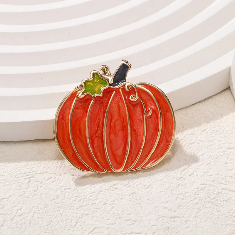 Christmas Brooch, Christmas Tree Wreath Bell Pumpkin Pin, Men's and Women's Accessories Holiday Gifts