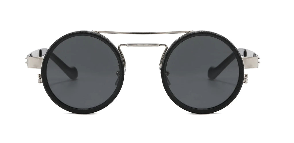 Polarized ND2 400 Adjustable Dimming Sunglasses UV Protection Metal Frame HD Lens for Mountaineering Cycling