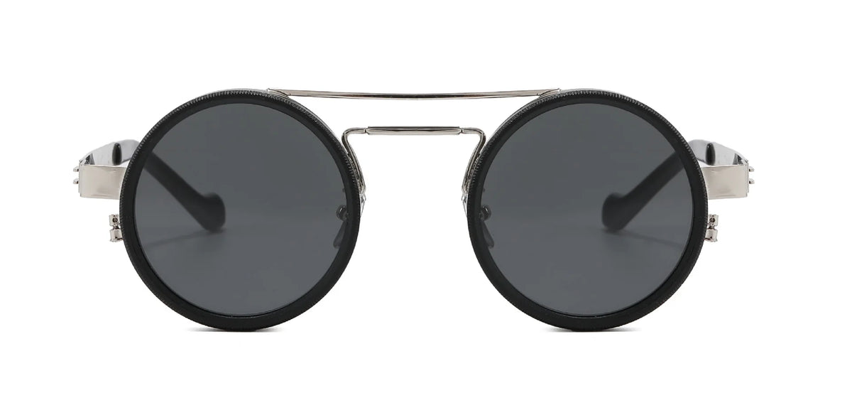 Polarized ND2 400 Adjustable Dimming Sunglasses UV Protection Metal Frame HD Lens for Mountaineering Cycling