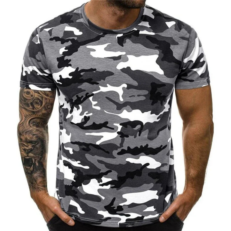 Men's 6-pack Abdominal Muscle T-shirt 3D Printed Short Sleeved Fitness Running Sports Casual Loose Short Sleeved Comfortable Shi