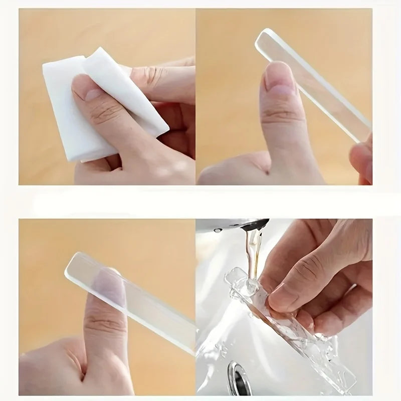 1pc Nano Glass Nail File - Odorless Easy to Carry with Polishing Strips & Case Professional Manicure Pedicure Tools