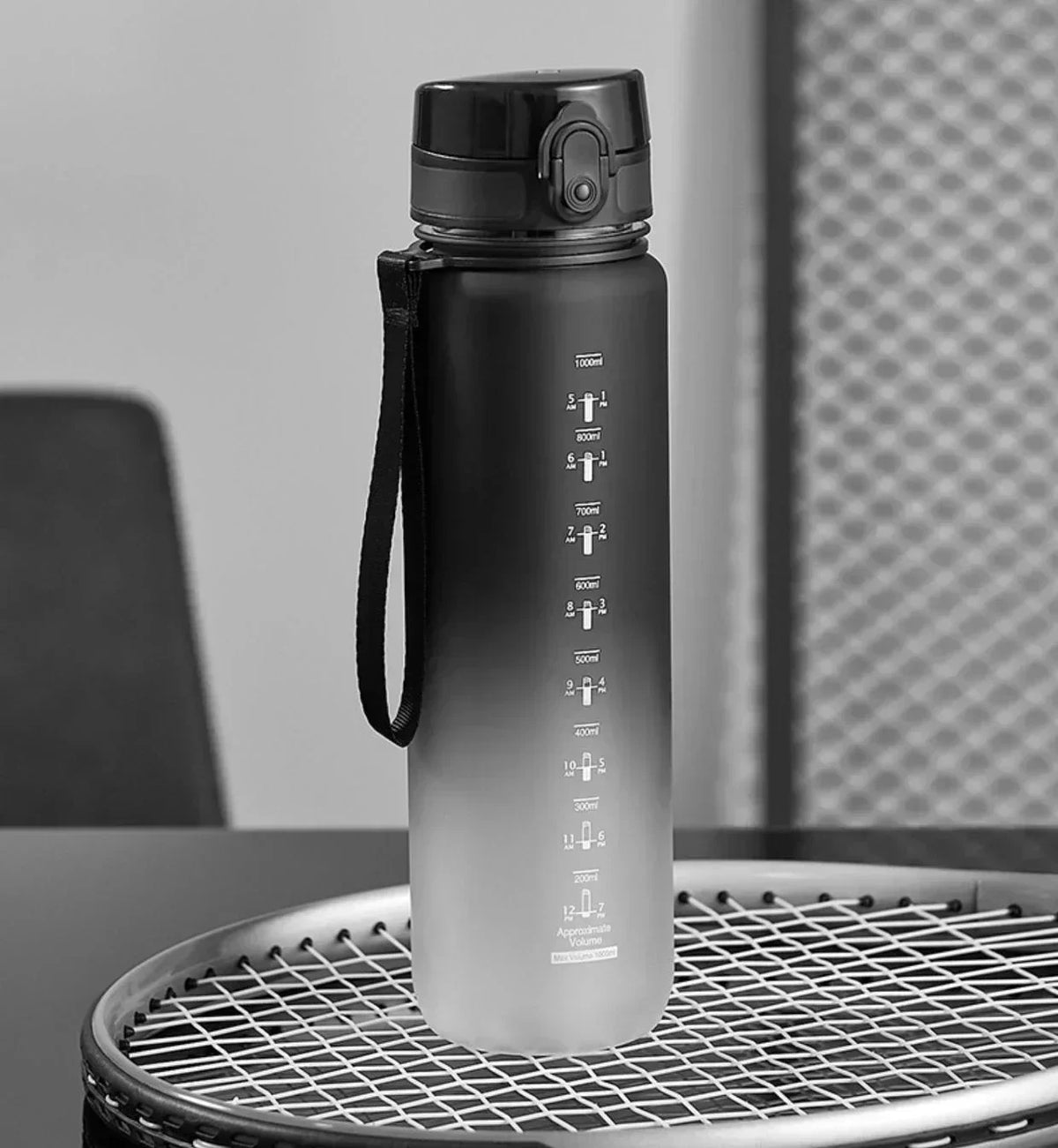 1 Liter Sports Water Bottle Large Capacity Summer Men Women Portable Plastic Bottle for Outdoor Travel Fitness Drinkware