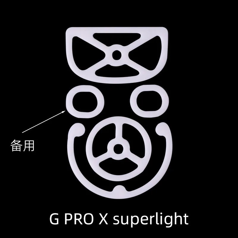 New Esports Tiger Gaming ICE Version Mouse Feet Mouse Skate for Logitech G Pro X Superlight / GPW G PRO Wireless/ G Pro X 2