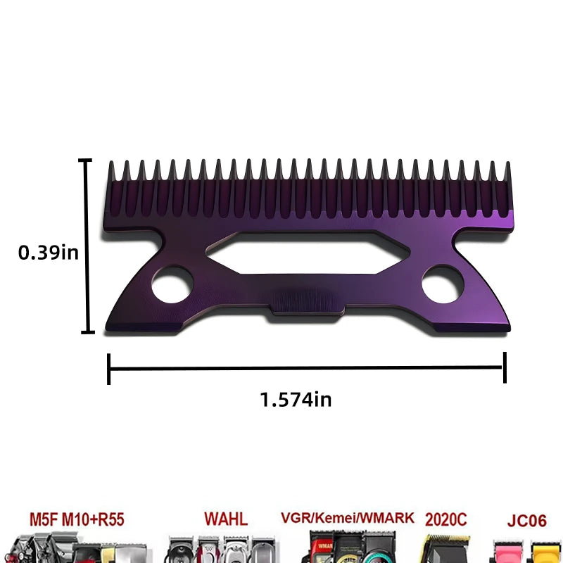 MRD Blades DLC Cutter Head Trimmer Replacement Original Cutter Head Professional Barber Accessories for SC JRL 8148 KM VGR