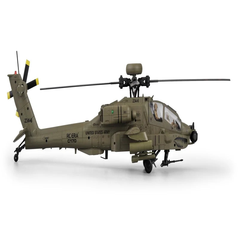 2026 New RC ERA C170 AH-64 Apache 1:48 Auto Stabilized Helicopter