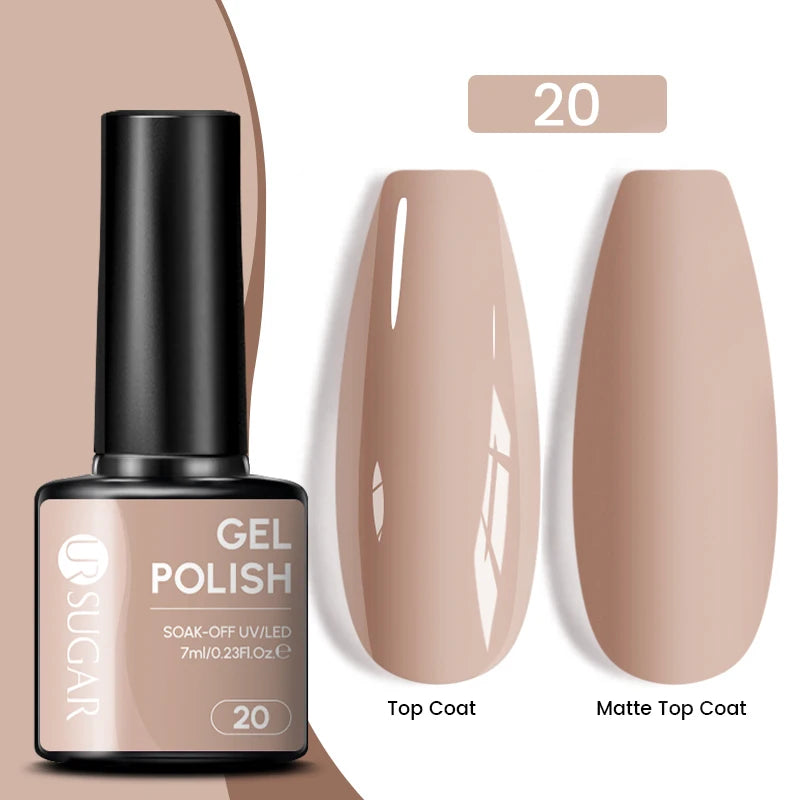 UR SUGAR 7.5ml Reflective Magnetic Gel Nail Polish Glitter Silver Pink Magnet Gel Soak Off UV LED Nail Manicure Varnish UV Gel