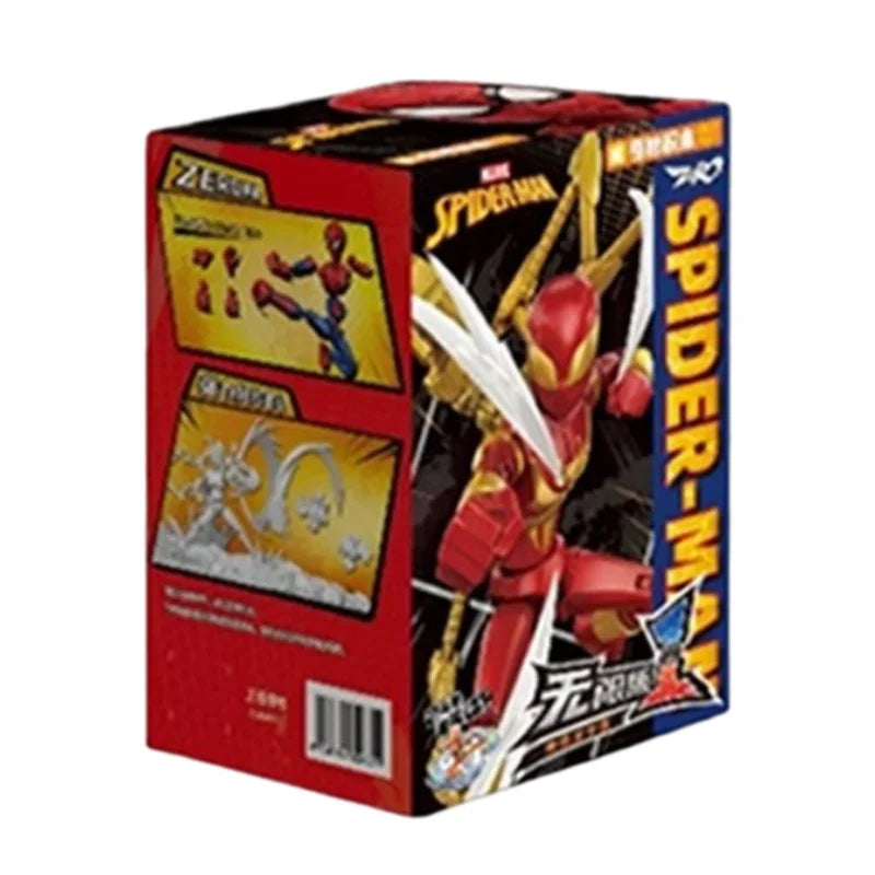 Keeppley Marvel Zero Unlimited Edition Building Block Man Multi Universe Spider Man Assembly Model Iron Spider Ornament Toy Gift