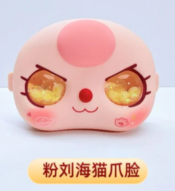 In Stock Baby Three 400% Bb3 Exquisite Quicksand Eye Replacement Part Cute Doll Accessoires Face Shell