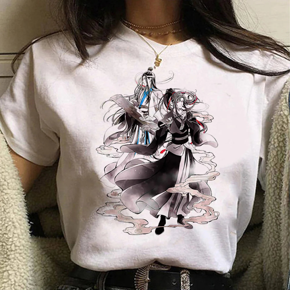 Mo Dao Zu Shi T-shirt for women, Japanese Harajuku Tee, female graphic clothing
