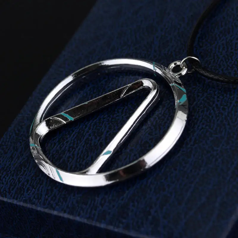 Game Jewelry Cosplay ATLAS Necklace Dahl Mordecai Lilith Roland Brick Claptrap Round Geometric Silver Color Wholesale