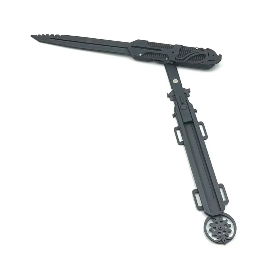 3D Printed Gravity Operated Hidden Blade Arm Sword, Up and Down by Gravity, Non-Elastic Control, Halloween Costume Prop