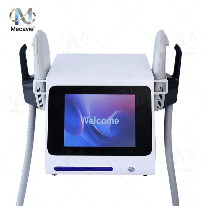 6500W 200HZ Body Sculpting Machine with Rollers, Electromagnetic Muscle Stimulation Massager for Weight Loss and Slimming
