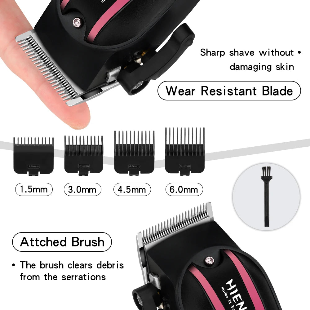 Newest Electric Hair Clipper Rechargeable Men's Electric Shaver Hair Trimmer Professional Barber Cordless Hair Cutting Machine