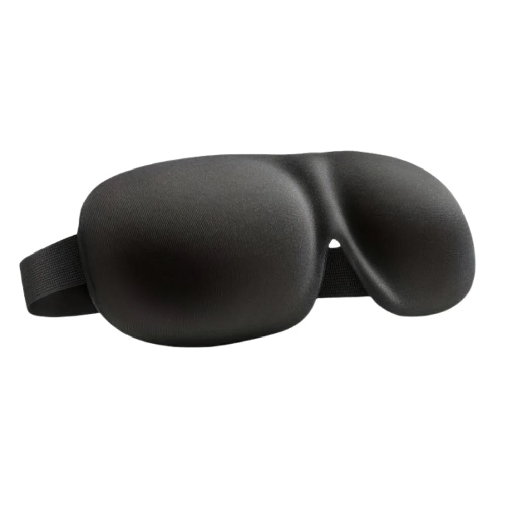 100% Light Blocking 3D Contoured Sleep Eye Mask Ultra-Soft Skin-Friendly Breathable Eye Cover for Rest Travel Yoga Eye Patches