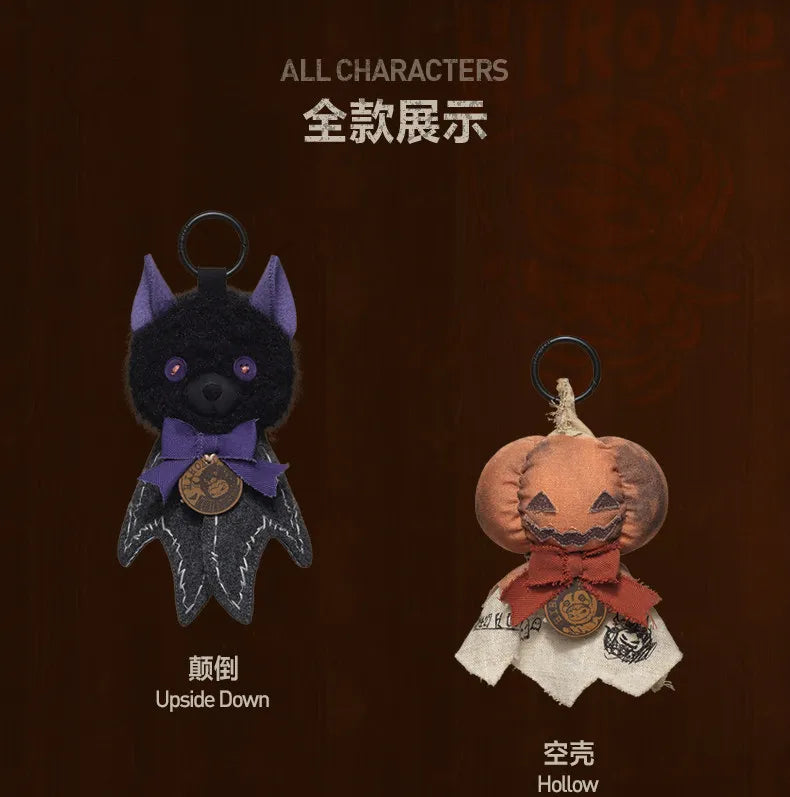 New Pop Mart Hirono After Dark Series Night Light Blind Box Pendant Halloween Decor Creative Bag Mystery Box Peripheral Gift