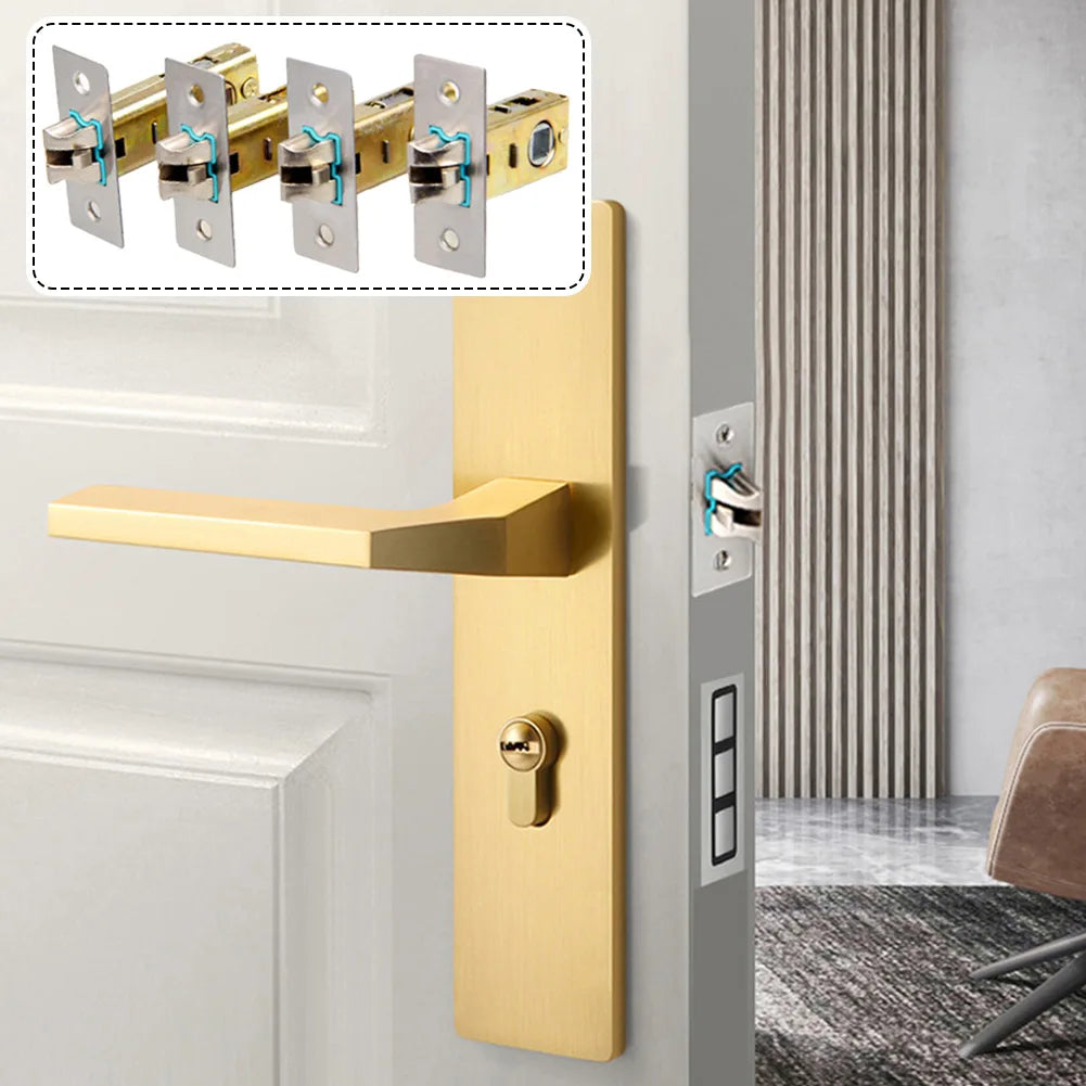 Door Lock Core Tubular Latch Internal Bolt Facility Sprung Catch Lock Core Tongue Lockcase Fitting Bathroom Insert Core Hardware