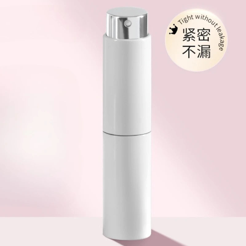Refillable Portable Perfume Atomizer High End Travel Perfume Bottle With Rotating Press Spray And Leak Proof Design For DailyUse