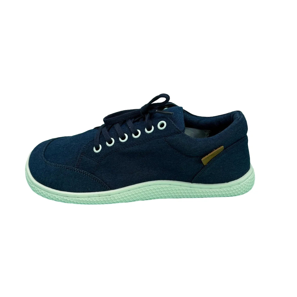 Tipsietoes Barefoot 2025 Canvas Sneaker For Women Men Flat Soft Zero Drop Sole Wider Toe Box Flexible Light Weight