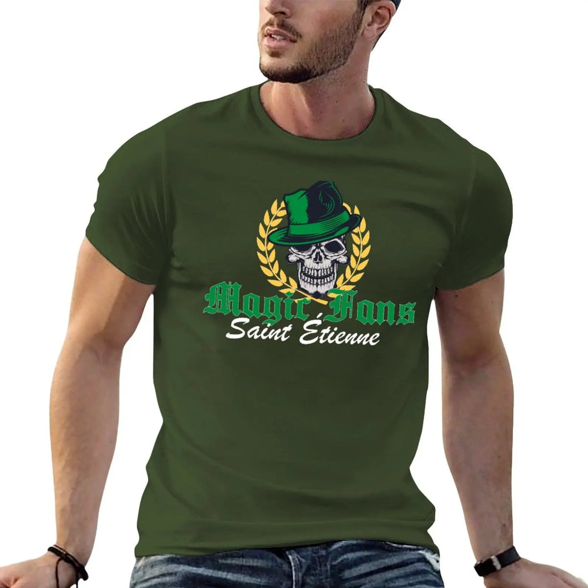 Ultras Magic Fans - Saint-étienne Magic Fans - Saint étienne T-Shirt sublime korean fashion anime clothes mens designer clothes