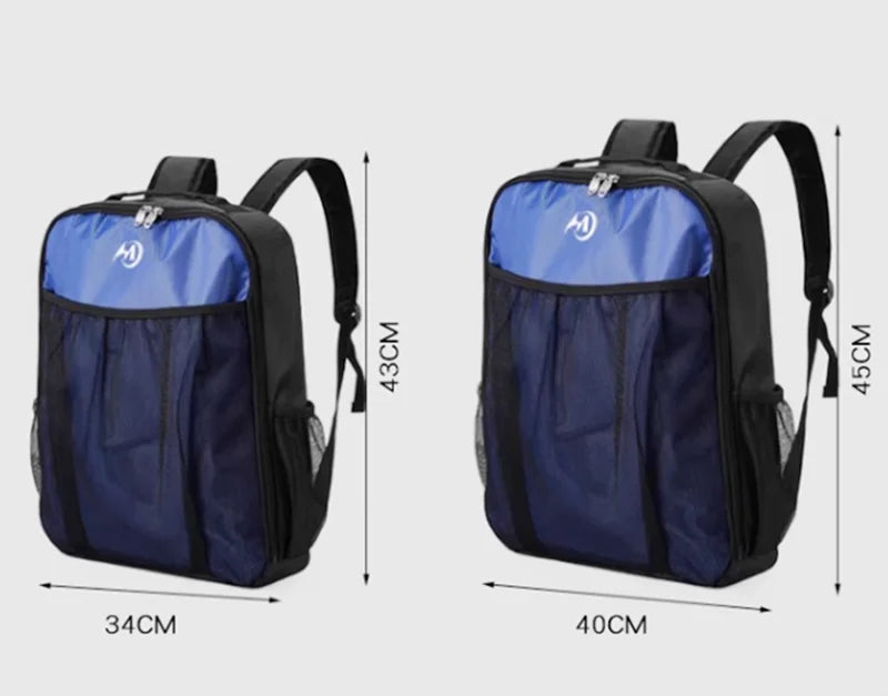 Inline skate bag speed skate bag backpack children adult M L size 30-47 size