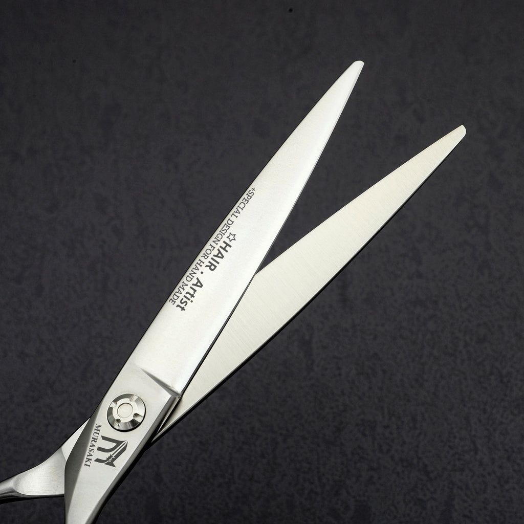 Professional VG10 Steel Barber Scissors, 5.75 Inch Willow Leaf Single-Sided Sharp Blade, Specialized for Regulating Hair Volume