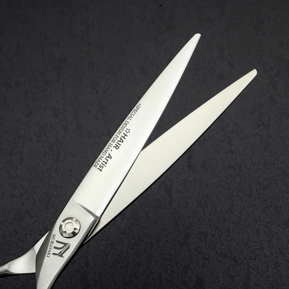 Professional VG10 Steel Barber Scissors, 5.75 Inch Willow Leaf Single-Sided Sharp Blade, Specialized for Regulating Hair Volume
