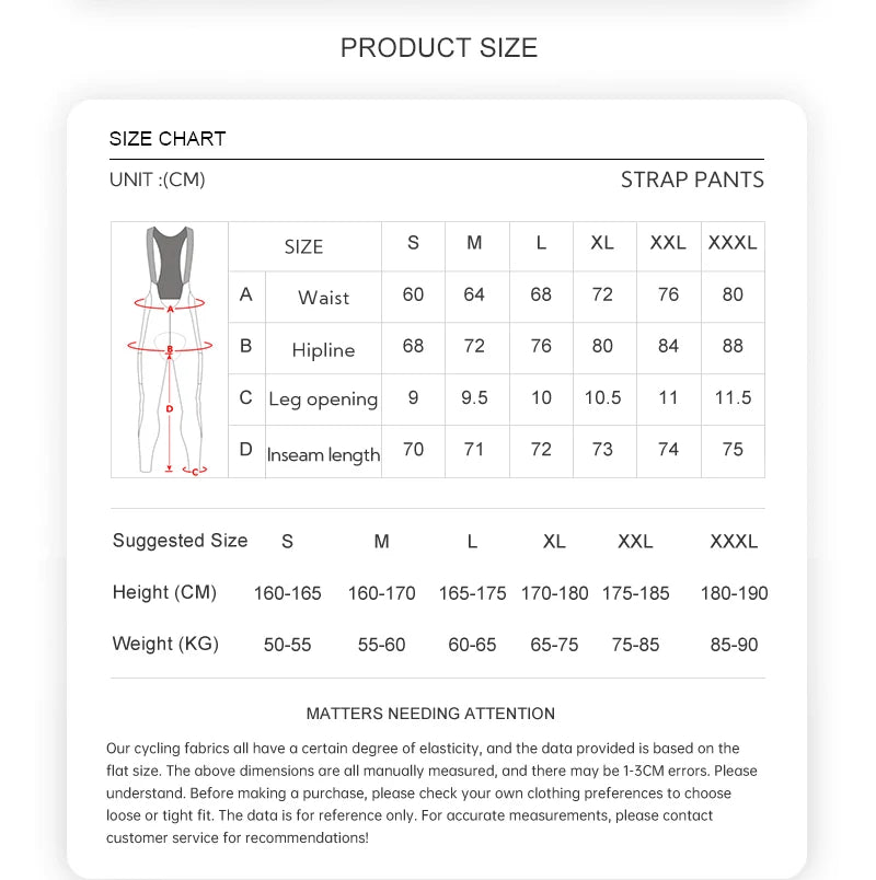 New Mens Cycling Tight Bib Pants Long-distance Cycling Long Pants Quick-drying Elastic Interface® Pro Cushion Spring Autumn