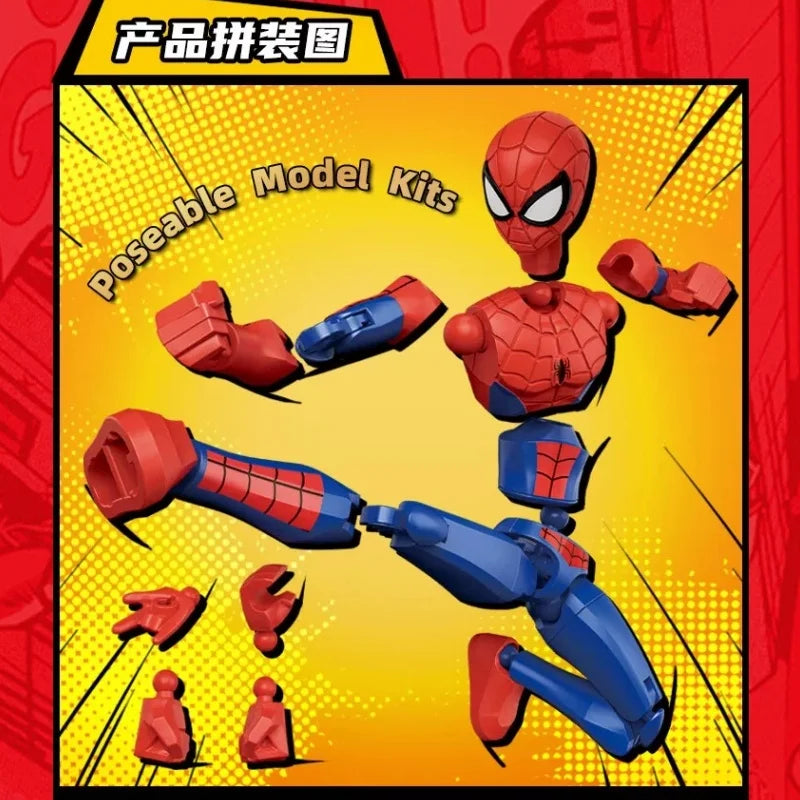 Keeppley Marvel Zero Unlimited Edition Building Block Man Multi Universe Spider Man Assembly Model Iron Spider Ornament Toy Gift