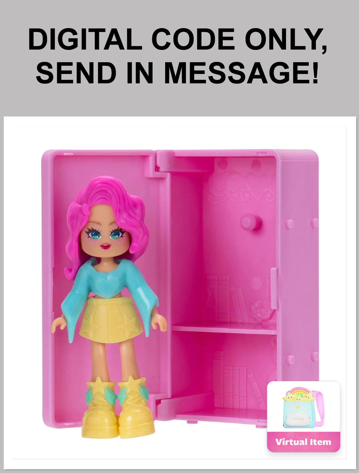 * DIGITAL CODE ONLY* Royale High Surprise Locker DOLL TOY DLC CODE Virtual Item  Mystery Friends