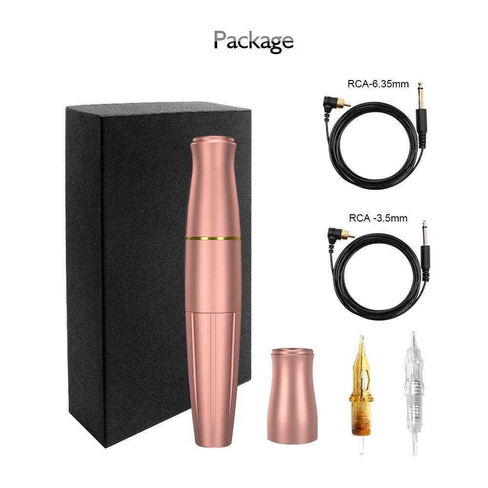 Biomaser P90 Dermografo Digital Tattoo Permanent Makeup Machine Pen/microblading Machine Set For Universal Cartridge Needle
